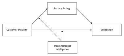 Emotional Intelligence Mitigates the Effects of Customer Incivility on Surface Acting and Exhaustion in Service Occupations: A Moderated Mediation Model